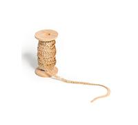 Générique - Ruban Sequins Paillettes Champagne 6 mm x 5 m