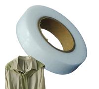 Générique Ruban Textile - Ruban Ourlet 2 Faces pour Vêtements en Rouleau,Patch en Lin à Repasser Rapide pour Robes Occasions Spéciales et Cols