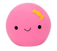 Générique Rubber Egg Dog Toy - 5.5x5cm Squeaky Cute Egg Doll Shape Dog Latex Rubber Ball - Delightful Four-Color Squeaky Ball for Small and Medium-Sized