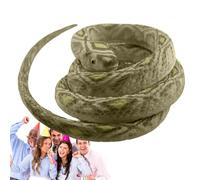 Générique Rubber Snakes Realistic Keep Birds Away - 70g Lightweight Fake Snake, Soft Rubber Toy for Yard Protection & Pranking Friends | Garden for Patios, Balconies & Fruit Trees