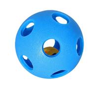 Générique Rubber Treat Ball, Interactive Dog Toy, Hollow Design Treat Dispenser with Bell Inside, Engaging Pet Toy for Small Medium Large Breeds to Reduce Boredom and Keep Dogs Active at Home Park