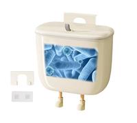 Générique Rubbish Basket With Eyes And Legs Decoration | Wall Mounted Trasha Can | Trash Bin Lid For Bedroom Disposal Under Sink RV Wall | Cute Trash Bins Waste Baskets With Charming