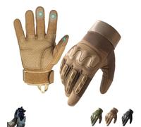 Générique Ruck & Recon Gloves, Ruck and Recon Glove for Men, High Performance Anti-Slip Grip Safety Glove,Touchscreen (Brown,X-Large)