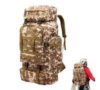 Générique Ruck Saclepack - Sac de rucking grande capacité résistant à l'eau 80L | STRY et durable Army Camping Rucksack, Gear survie en plein air, randonnée, chasse, trekking, expédition