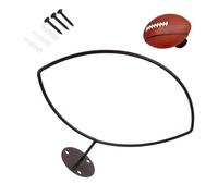 Générique Rugby Ball Display Metal Rugby Rack Ball Display Wall Mount
