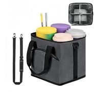 Générique Rugged Beverage Holder, Modern Fluid Management Tool, Heavy Duty with Insulated Feature, Polished Synthetic Shaper, Ergonomic Picnic Kit with Detailed Finish, Apartment Accessory for BBQ