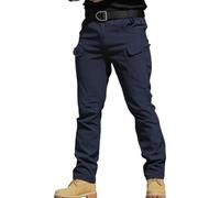 Générique Rugstor Flexcamo - Tactical Waterproof Pants, Stretch Cargo Pants, Lightweight Waterproof Quick Dry Tactical Pant (Dark Blue,Grand)