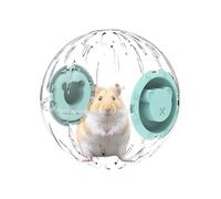 Générique Running Ball - Pet Wheel | Hamster Running Ball Toy Transparent Spacious Space Exercise, PP Pet Harmless Toy for Hamster Home Living Room Kitchen Stress Relief Safe and Stable