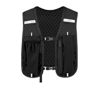 Générique Running Hydration Vest - 40x30cm Breathable Running Vest With Multiple Pockets - Versatile Elastic Stable Chest Pack Gear Backpack For Trail Race Hiking Climbing Jogging Marathons Camping