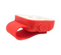 Générique Running Light - USB Rechargeable Night Safety Lamp | 500LM COB+LED, 500mAh Battery, 5h Life, PC+Silicone Build, Red Color, Outdoor Headlamp for Dog Walking, Running, Hiking