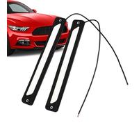 Générique Running Lights For Cars | 9in Silicone Bendable Lamp | 2 Pieces Waterproof Modified Automotive LED Lights,for Automobile Tractor SUV Vehicle Rear Fog