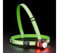 Générique Running Lights for Runners - 2.76x2.36x1.89 inches 1000LM Rechargeable Chest LED Lamp | 90 Degree Adjustable Running Light | for Hiking Cycling Walking Safety Bike Camping Work