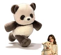 Générique Running Plushies 45/60cm,Adorable Furry Running Cow Stuffed Animal for Stress Relief and Emotional Support,Home Decor for Girls, Boys, Men & Women (Panda,40 cm)
