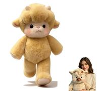 Générique Running Plushies 45/60cm,Adorable Furry Running Cow Stuffed Animal for Stress Relief and Emotional Support,Home Decor for Girls, Boys, Men & Women (Sheep Yellow,60 cm)