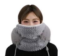 Générique Russian Hat Plush - Polyester 11.81 inch Adjustable Fit | Dome Hat Warm Trendy with Windproof Ear Protection, Outdoor Snow Skiing, Hiking, Running, Women Ushanka Haт Faux Russian