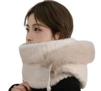 Générique Russian Hat Plush - Polyester 11.81 inch Adjustable Fit | Dome Hat Warm Trendy with Windproof Ear Protection, Outdoor Snow Skiing, Hiking, Running, Women Ushanka Haт Faux Russian