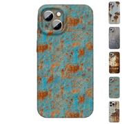 Générique Rusty Phone Case, Vintage Rust Look Phone Case, for iPhone 16/15/14/13/12 Pro Max (14plus,Style-D)