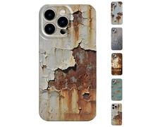 Générique Rusty Phone Case, Vintage Rust Look Phone Case, for iPhone 16/15/14/13/12 Pro Max (14plus,Style-E)