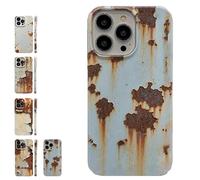 Générique Rusty Retro Glossy Phone Cases, Rusty Phone Case, I Lost It and Three Days Later It Was Still Lying There, for Iphone X-16 (11PM,Color-E)