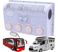 Générique RV Air Conditioner DC Air Conditioner Unit Truck Car Electric RV Roof Air Conditioner Electric RV Truck Camper Air Conditioner Which is Light and Portable Easy to Install,A,12V