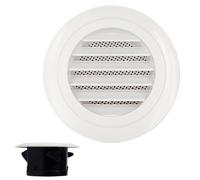 Générique RV Air Vents, Ceiling Louver Cover, Air Conditioner Vent Replacement, Sturdy Ventilation Component for Mobile Homes, Travel, Road Trips, Long Drives, Vacations, Black and White