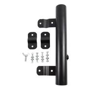 Générique RV Flag Pole Mount, Rust-Resistant Heavy Duty Steel Bracket, Removable Flag Holder for Parades, Boating, Deck, Dock, Beach Events, Outdoor Camping, Backyard Gatherings, Travel Displays