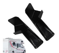 Générique RV Rain Gutter Spouts - Long Version Extended RV Rain Gutter Spouts for Trailer, Left and Right Side Gutters Spout Extensions to Protect The Top of The in Rainy Days
