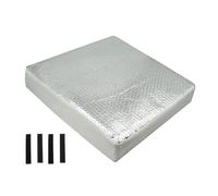 Générique RV Vent Insulator - Reflective Waterproof | 35D Sponge Material, Small 36x36x6.5cm 213g, Large 36x56x6.5cm 330g, Camping Road Trip Indoor Outdoor Hot Day Winter Supplies