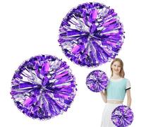 Générique s de Pom-Pom Girl | Pom Encouragement de l’équipe 2pcs,Cheerleading Squad - Pompons Amusants, Accessoire Costume pour fête, Danse, Sport pour Filles