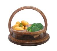 Générique s pliables pour noix à pain, pliable pour fruits secs - Plateau de service de collations divisé et pliable à 4 cloisons | Corbeille à fruits pour bonbons, et noix