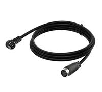 Générique S Video Cable, Male to Female Extension, 9 Pin DIN Connector, 70.8In Plug Play Audio Visual Cord, Stable Signal Transfer for TV, Receiver, Monitor, VCR