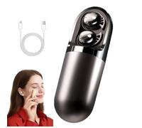 Générique S13 Vibration Massage Bluetooth Headphones, Bluetooth 6.0 Wireless Sleep Earbuds, Equipped with a Vibration Earphone Case, Provide Relaxation and Massage for Sleepings (Black)