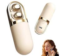 Générique S13 Vibration Massage Bluetooth Headphones, Bluetooth 6.0 Wireless Sleep Earbuds, Invisible Ear Plugs for Side Sleepers, with Compact Case, Provide Relaxation for Sleeping (Beige)