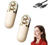 Générique S13 Vibration Massage Bluetooth Headphones, Bluetooth 6.0 Wireless Sleep Earbuds, Invisible Ear Plugs, Relieves Stress for Sleeping on The Side, for Sleeping, Working Travel (2PCS-C)