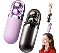 Générique S13 Vibration Massage Bluetooth Headphones, Invisible Ear Plugs for Side Sleepers, Waterproof Vibration Earphone Case, Provide Relaxation, Ideal for Use During Leisure Sleep (Purple+Black)