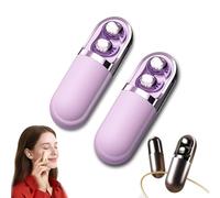 Générique S13 Vibration Massage Bluetooth Headphones, Waterproof Vibration Earphone Case Provide Relaxation and Massage, Bluetooth 6.0 Sleep Earbuds for Side Sleepers (2 Pcs,Purple)