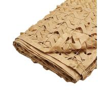 Générique Sable Filet de Camouflage Militaire Renforcé 3x4m 4x6m 6x10m 12x20m, Beige Toile Camouflage Pergola Résistant, Protection Solaire et Voile d'ombrage pour Camping, Jardin, Chasse(3.0m x 6m)