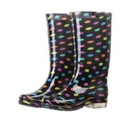 Générique Sabot De Jardin Femme Souple Bottine Confortable Semelle Antidérapant Et Durable Caoutchouc Bottes Et Bottines Jardin Impermeable Mollet Large Rain Boots