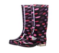 Générique Sabot De Jardin Femme Souple Bottine Confortable Semelle Antidérapant Et Durable Caoutchouc Bottes Et Bottines Jardin Impermeable Mollet Large Rain Boots