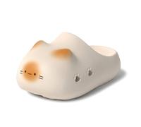 Générique Sabots mignons en forme de patte de chat avec soutien de la voûte plantaire, nouveau style, semelle épaisse, tendance, sandales de plage antidérapantes pour femmes.