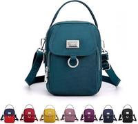 Générique sac à bandoulière convertible grande capacité oxford étanche sac de banlieue étanche à 2 sens sacs grande capacité (Bleu)