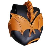 Générique Sac à bandoulière en cuir naturel, sacs à bandoulière faits à la main avec Accents de colonne vertébrale pour femmes, grand sac,Yellow