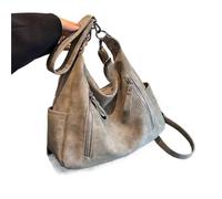 Générique Sac à bandoulière en cuir PU for femmes, sac de luxe styliste, croix Oblique simple, grande capacité, sacs main rétro mat Hobos(White)
