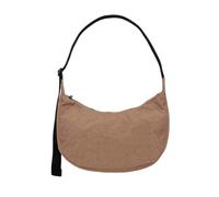 Générique Sac À Bandoulière Moyen En Forme Croissant, Modèle Besace Nylon, Sangle Réglable, Poches Intérieures, Homme Femme