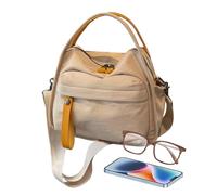 Générique Sac À Bandoulière | Pochette À Fermeture Éclair Couleur Unie | Bandoulière Élégante À Dessus Souple,Pour Femme Adolescents École Voyage Quotidien Shopping Bureau