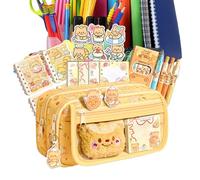 Générique Sac à Crayons - 22 x 12 cm, Sac de Rangement de Papeterie, Pochette à stylos Multi-Compartiments | Idéal pour Les garçons Filles école Salle de Classe étude à Domicile Voyage Anniversaire