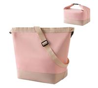 Générique Sac à déjeuner, conteneur isotherme à dessus roulant, 7,87 x 5,91 x 11,02 pouces, sac à déjeuner isolé, à main à bandoulière, fourre-tout thermique, pour, femmes, hommes, voyage scolaire,