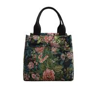 Générique Sac À Déjeuner Pour Femmes - Contenants De Sac À Main Imperméables À Fleurs - Sacs à Repas Mignons pour Femmes | Pour Les, Le Voyage, L'Extérieur, Le Bureau, Le Travail, Les Filles Et Les