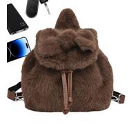 Générique Sac À Dos Adulte En Peluche Cartable À Nœud