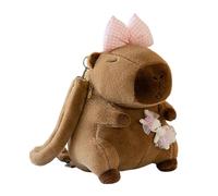 Générique Sac à Dos Animal,Grand Sac Souple Multi-Poches - à Dos Capybara Mignon | Pour Filles Anniversaire Voyage Excursion d'une Journée Camping Pique-Nique Sport